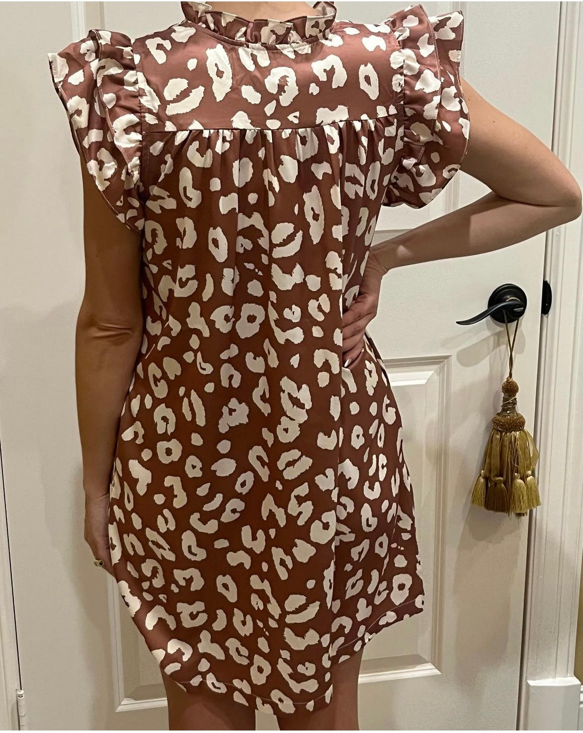 Pucker Up Leopard Dress