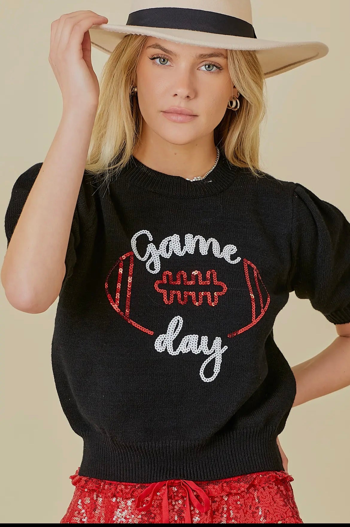 Sparkles Game Day Sweater